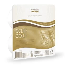 Natural Look Hot Wax Deluxe Organic Solid Gold 1Kg