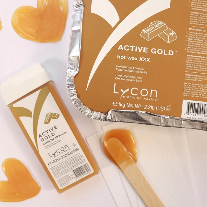 Lycon Hot Wax Active Gold 1Kg - Image 2