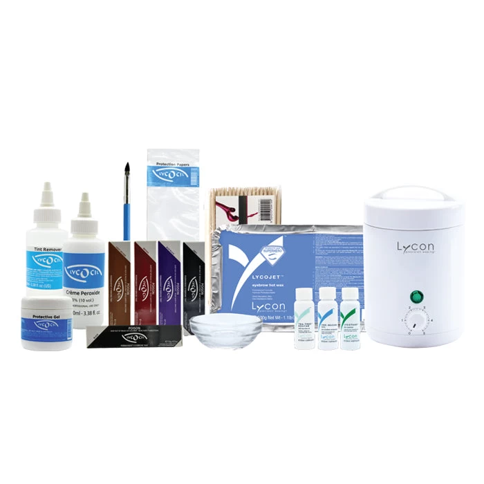 Lycon Eyebrow Precision Wax And Tint Kit