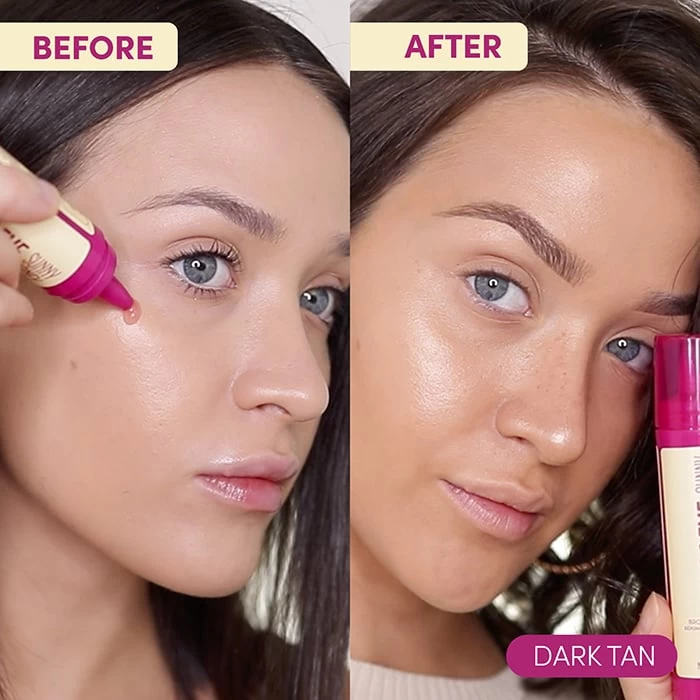 Coco & Eve Sunny Honey Bronzing Face Drops Dark Tan 30ml - Image 5