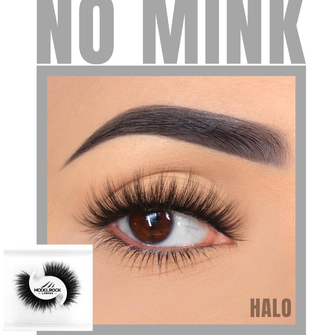 Modelrock NO MINK Faux Mink Lashes HALO - Image 4